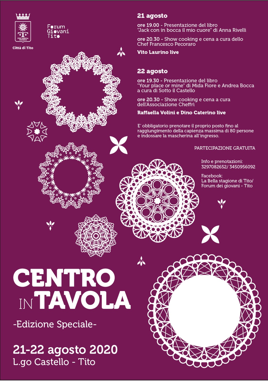 Locandina Centro in Tavola