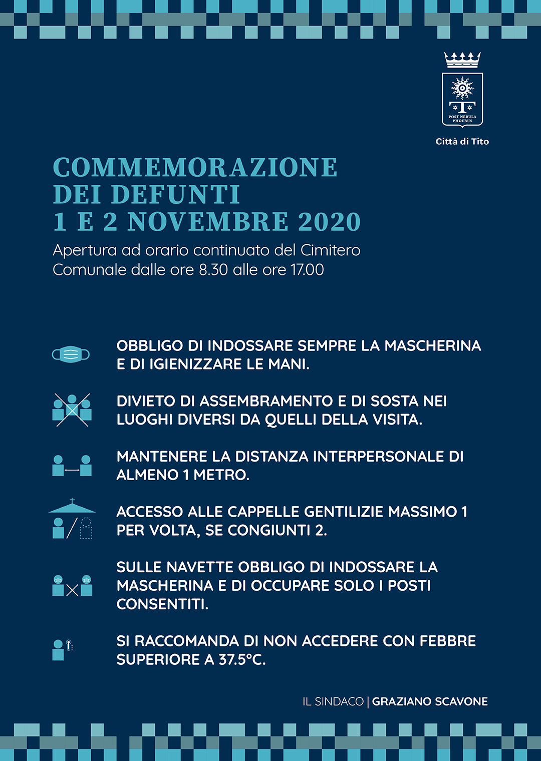 Locandina Commemorazione defunti