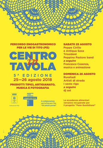 Centro intavola 2018