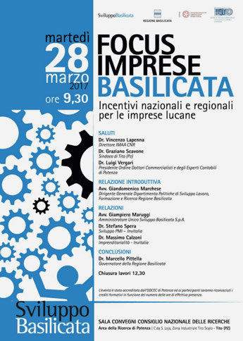 focus imprese basilicata